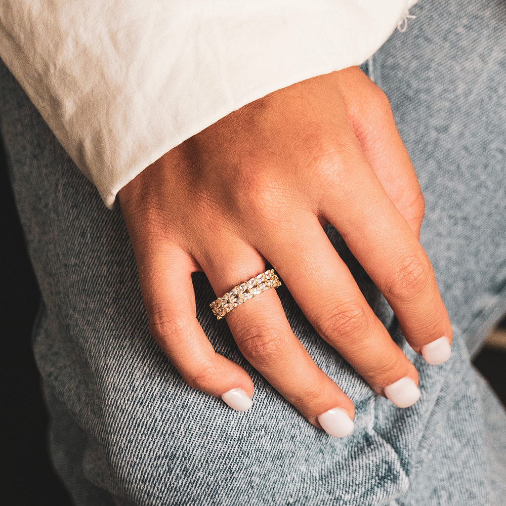 Bague Ajustable - Amour Absolu - Viens on s'aime...