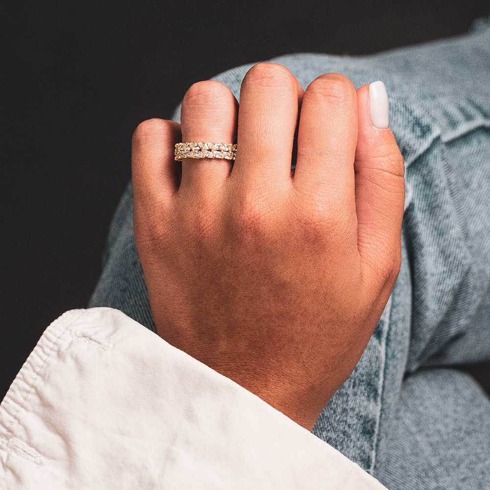 Bague Ajustable - Amour Absolu - Viens on s'aime...