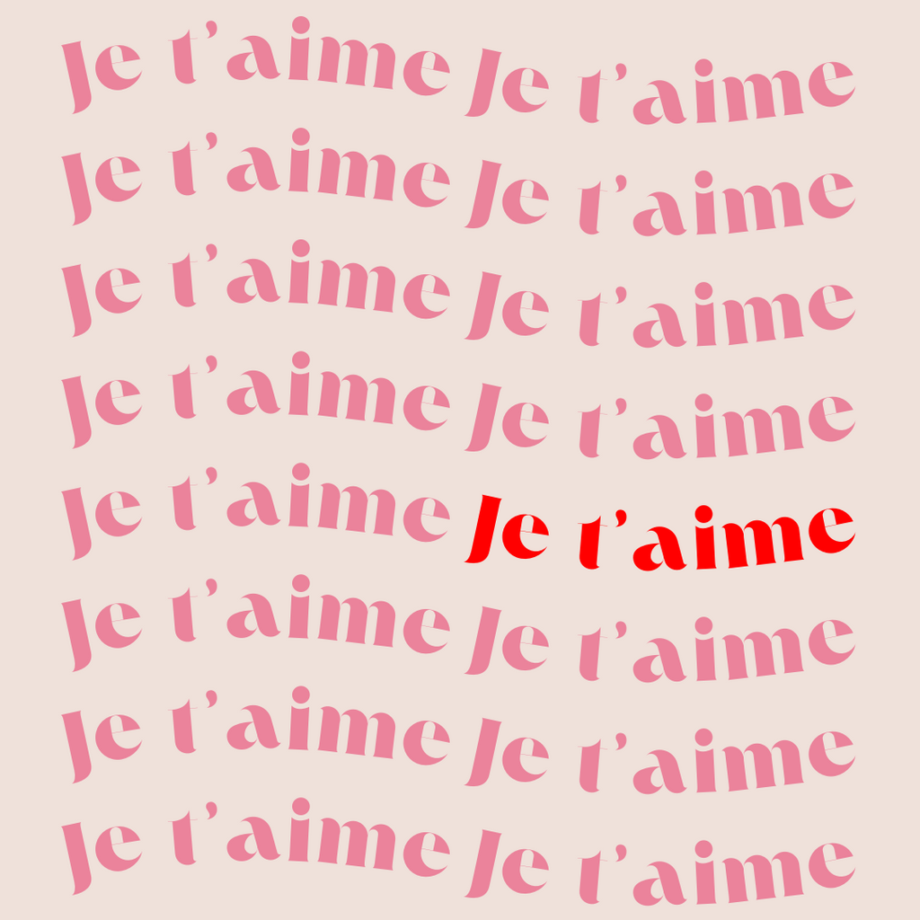 Bague Ajustable - Amour Absolu - Je t'aime