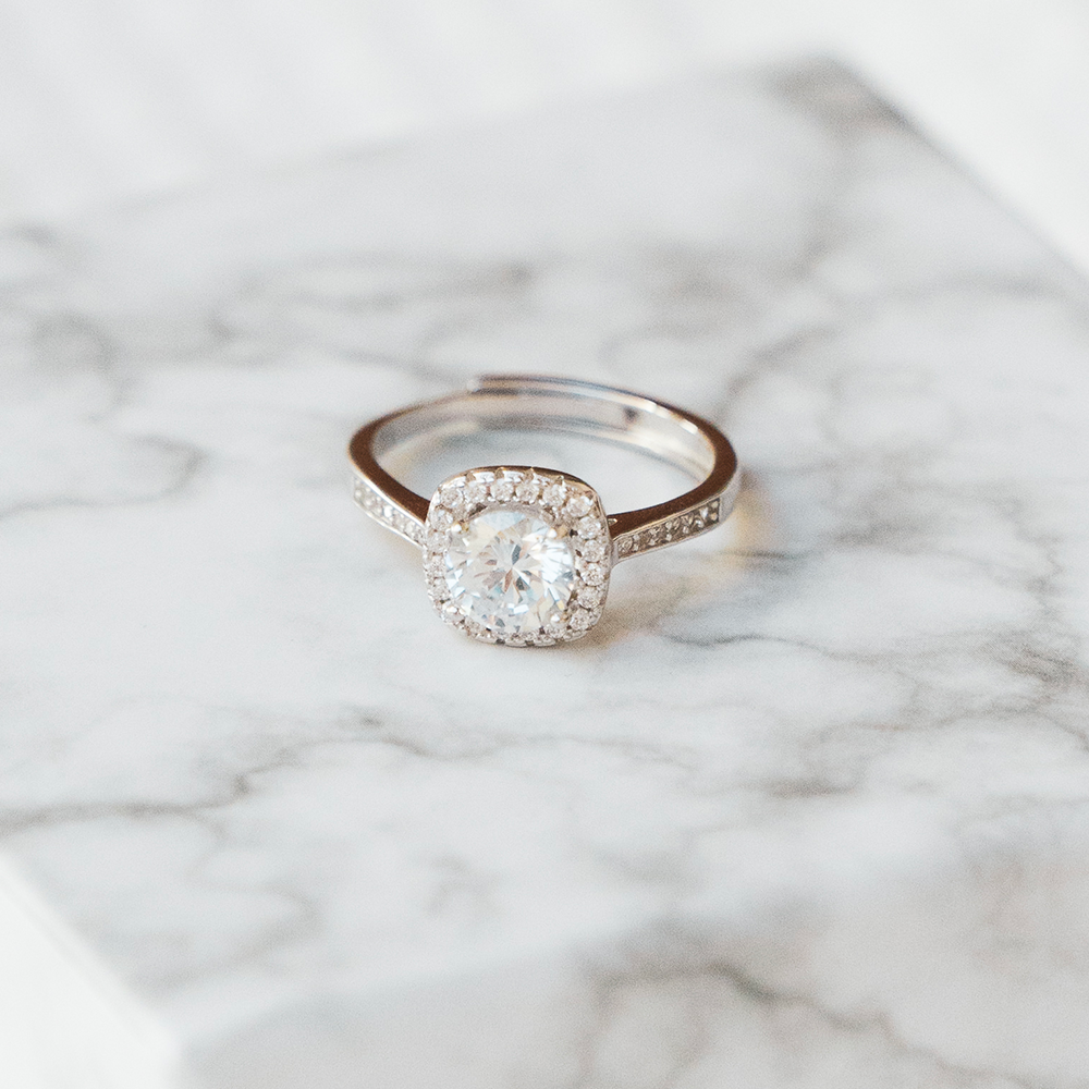 Bague Ajustable - Amour Éternel - Je t'aime