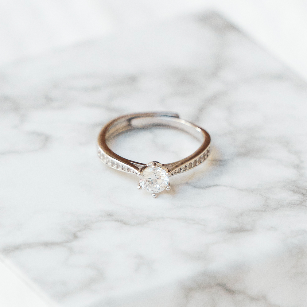Bague Ajustable - Amour Fusionnel - Bref, je t'aime