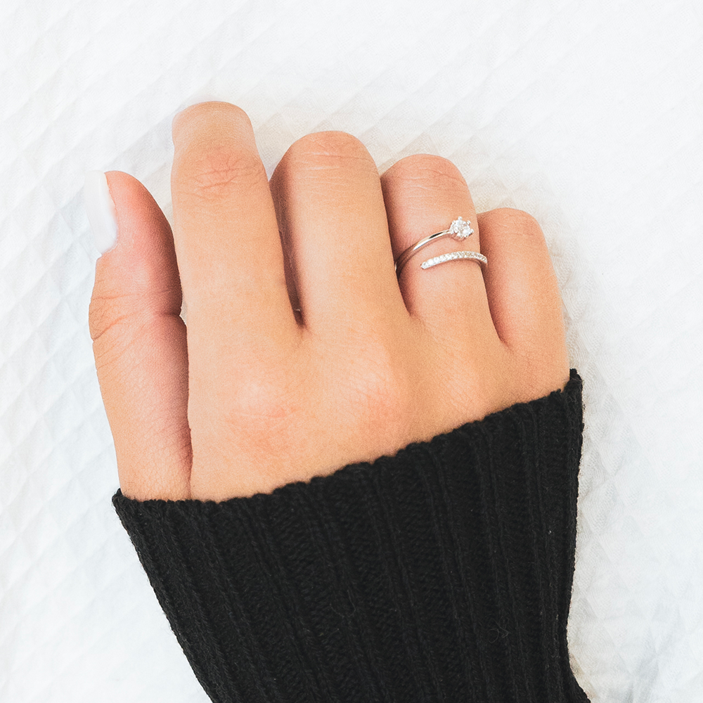 Bague Ajustable - Amour Infini - Tu as gagné mon coeur
