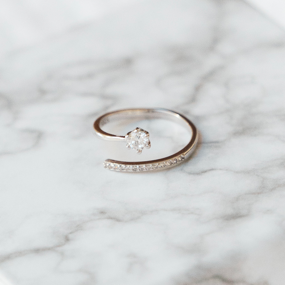 Bague Ajustable - Amour Infini - Bref, je t'aime