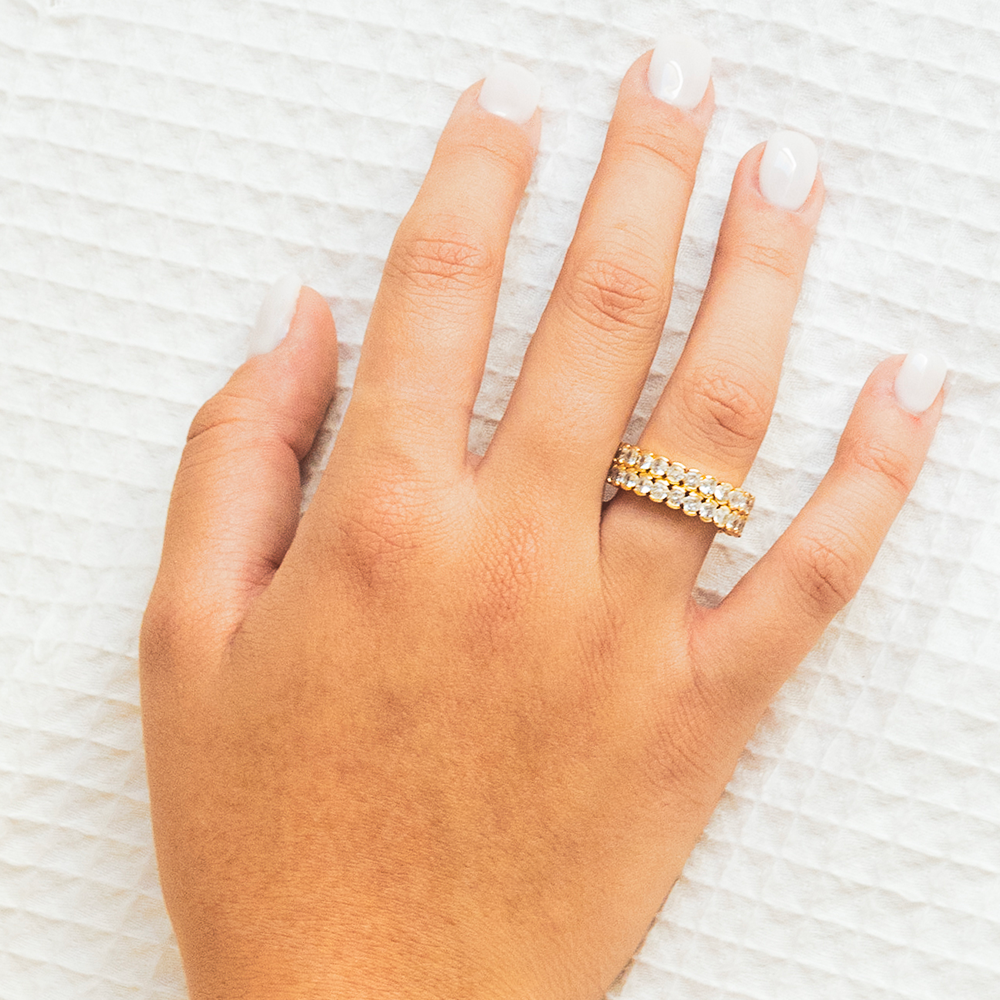 Bague Ajustable - Amour Intemporel - Viens on s'aime...
