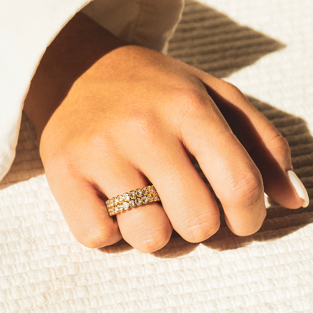 Bague Ajustable - Amour Intemporel - Viens on s'aime...