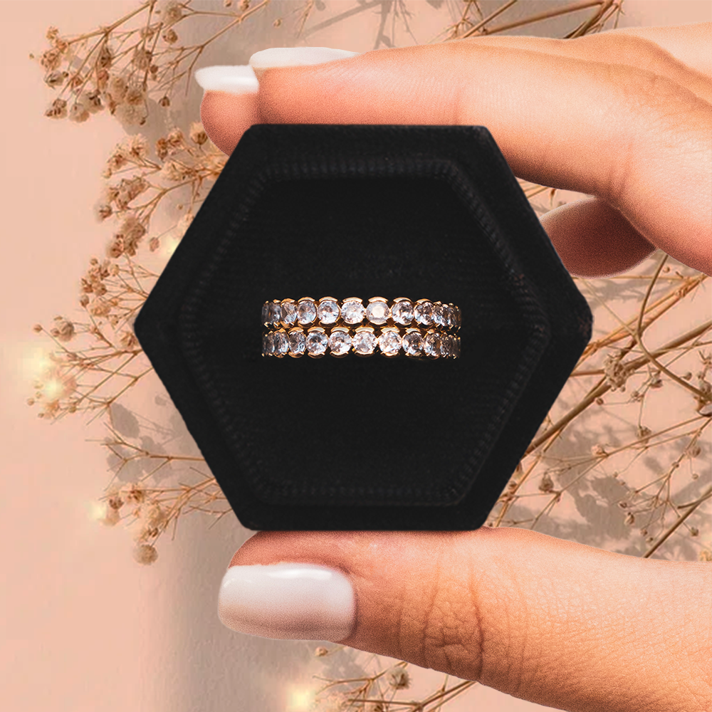 Bague Ajustable - Amour Intemporel - Bref, je t'aime