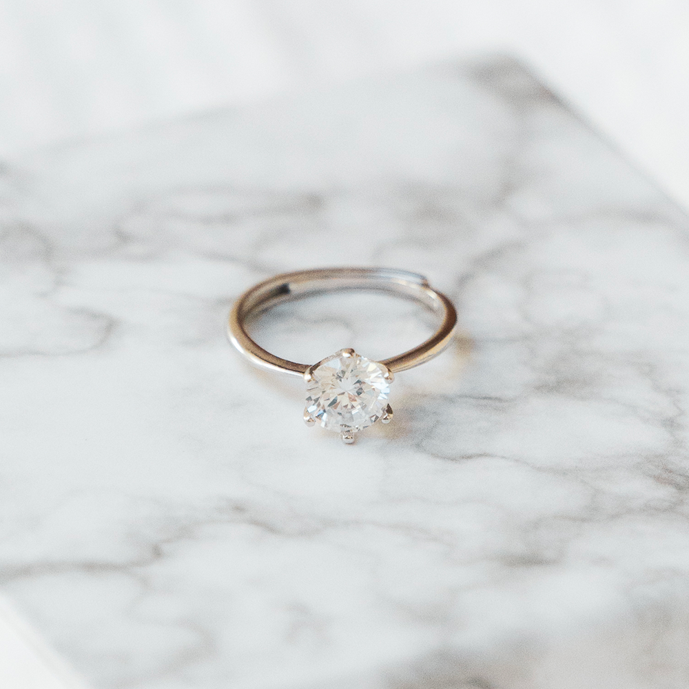Bague Ajustable - Amour Passionnel - Tu as gagné mon coeur
