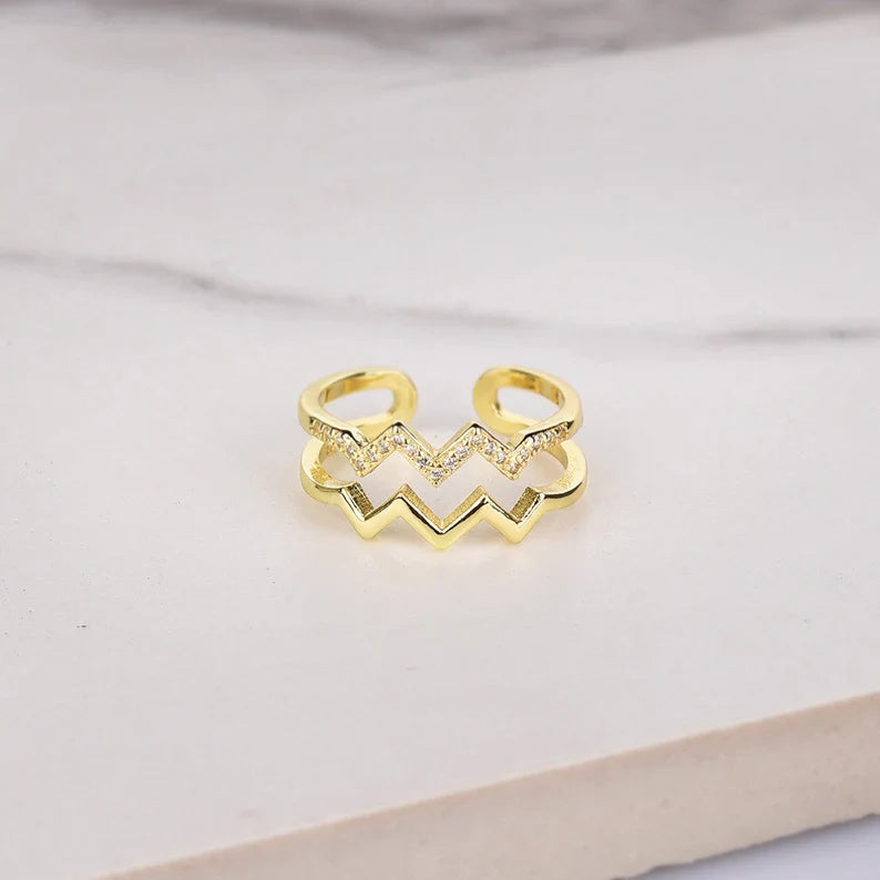 Bague Ajustable - À ma fille - Je serai toujours à tes côtés