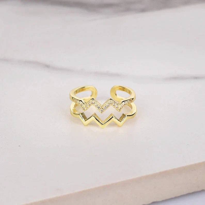 Bague Ajustable - À ma femme - Je serai toujours à tes côtés