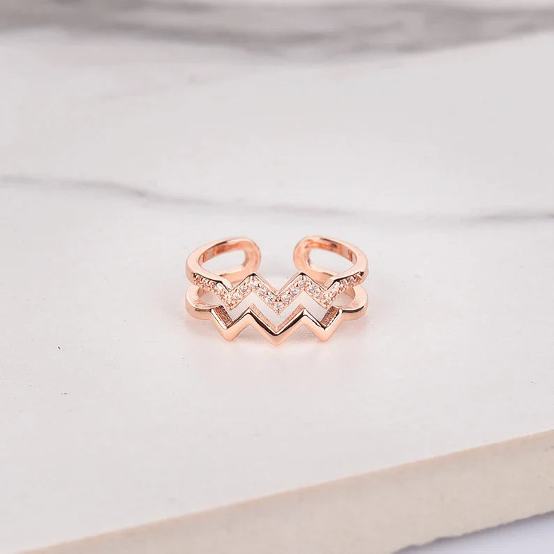 Bague Ajustable - À ma fille - Je serai toujours à tes côtés