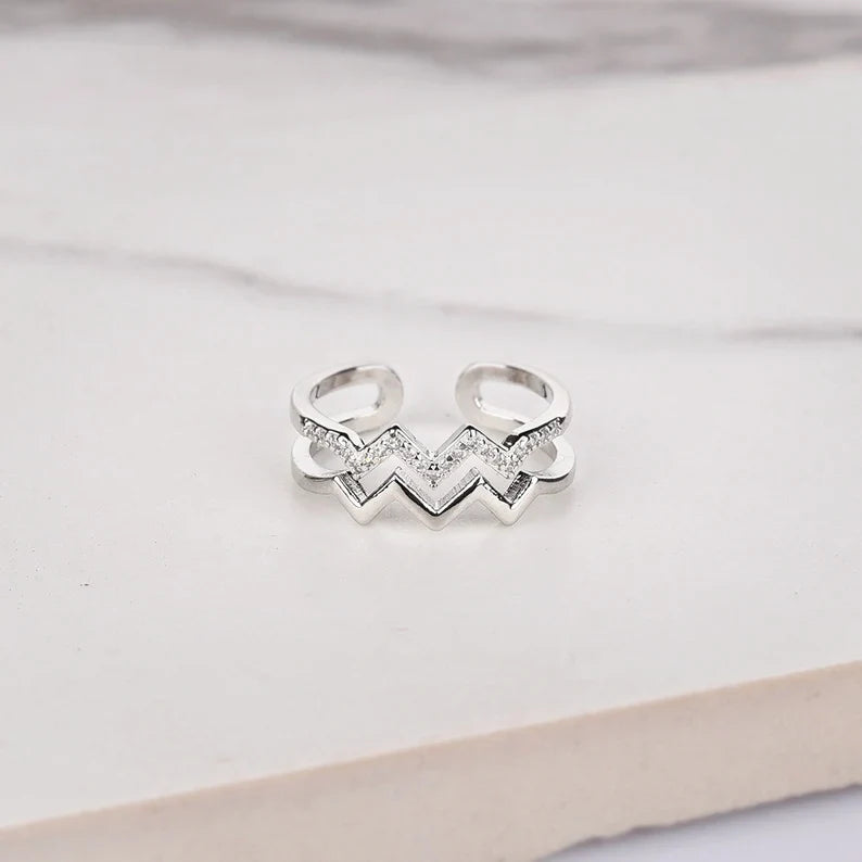 Bague Ajustable - À ma fille - Je serai toujours à tes côtés