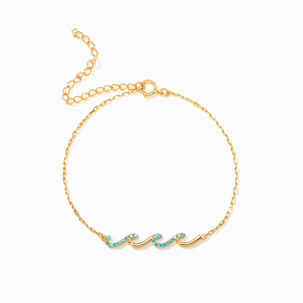 Bracelet Vagues - À ma meilleure amie - Je serai toujours à tes côtés
